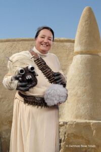 Base Charity Officer (BChO) Gaby aka Iguana Billaba als Tusken