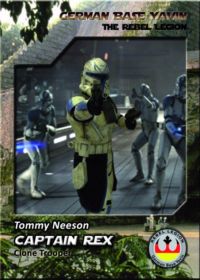 GBY Trading Card 023 Captain Rex - Vorderseite