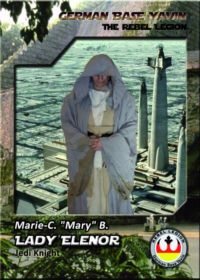 GBY Trading Card 025 Lady Elenor - Vorderseite