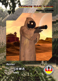 GBY Trading Card 036 Jawa - Vorderseite