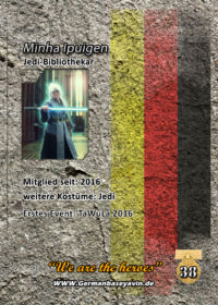 GBY Trading Card 038 Minha Ipuigen - Rückseite