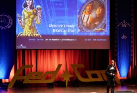 FedCon 2021, Karsten bei der Eröffnung