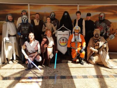 11.05.2024: Fedcon Bonn: German Base Yavin samt Mitgliedern in Fremdkostümen.