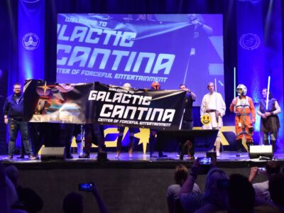 11.05.2024: Fedcon Bonn: Costume Walk: Galactic Cantina (German Base Yavin, German Garrison, Mandalorian Roughnecks, Jedipedia).
